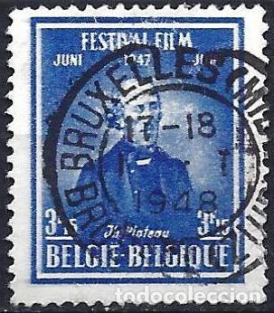 Sellos: B&eacute;lgica 1947 - Mi 790 - YT 748 - Joseph Plateau