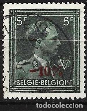 Sellos: B&eacute;lgica 1946 - Mi 750 - YT 724T - El rey Leopold III ( sobrecargado )
