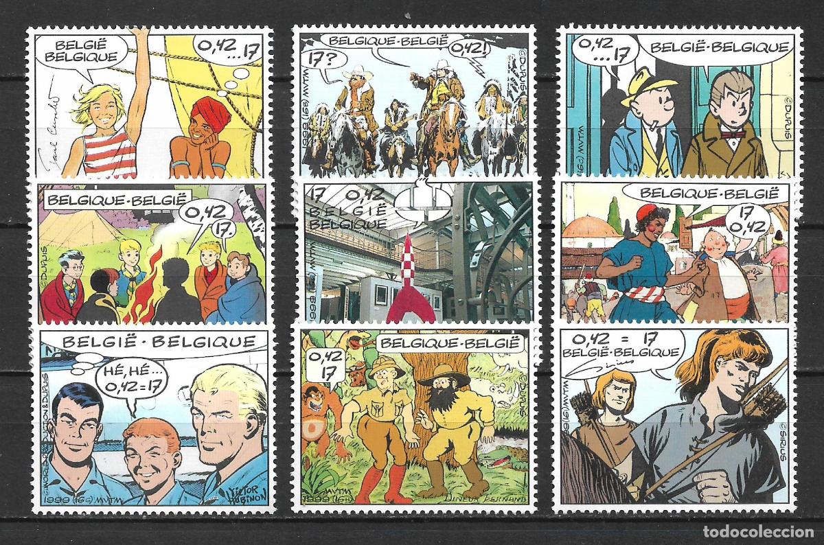 Sellos: belgica 1999 scott 1771 ** mnh comics 13.50&euro; - 22/7