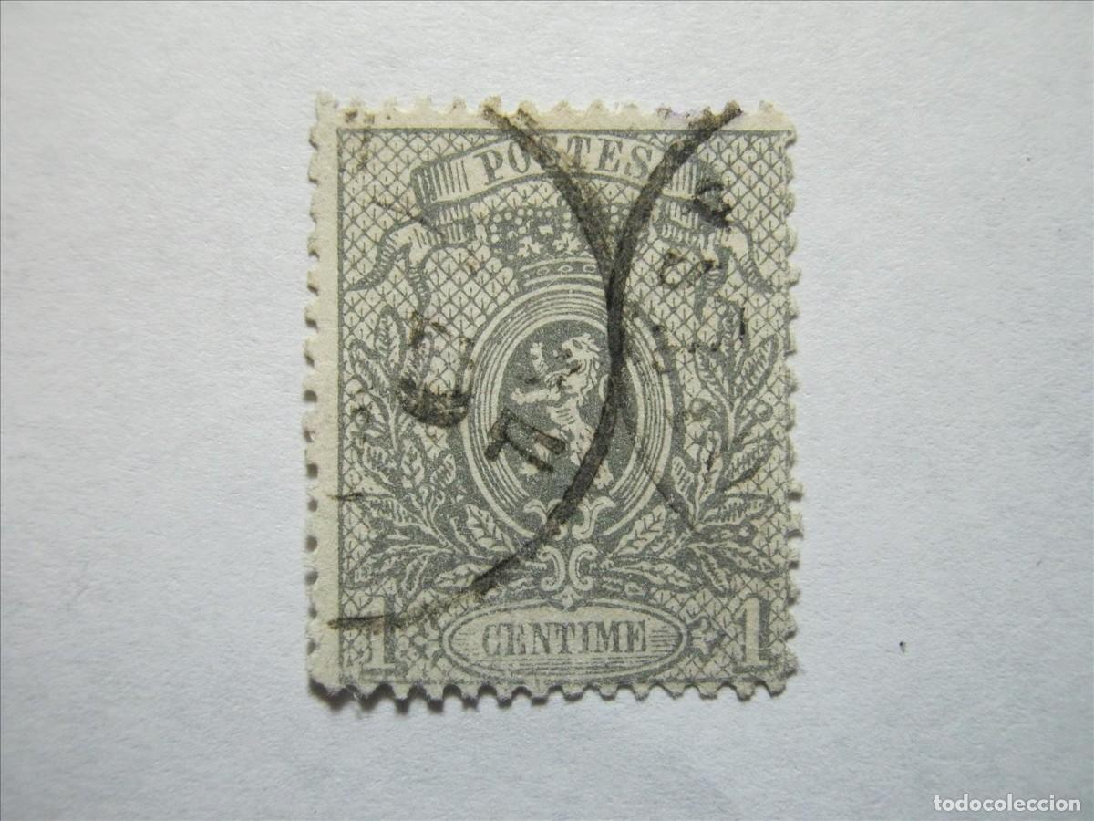 Sellos: B&Eacute;LGICA 1866-67 YVERT 23 USADO PERFECTO.