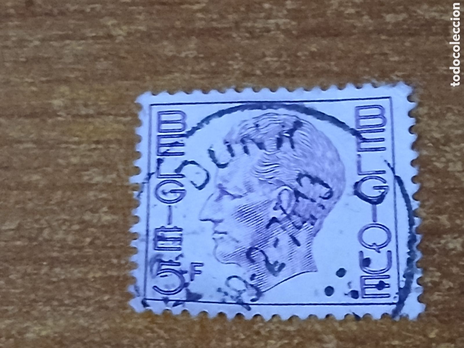 Sellos: Sello B&eacute;lgica 1.971 Rey Balduino I