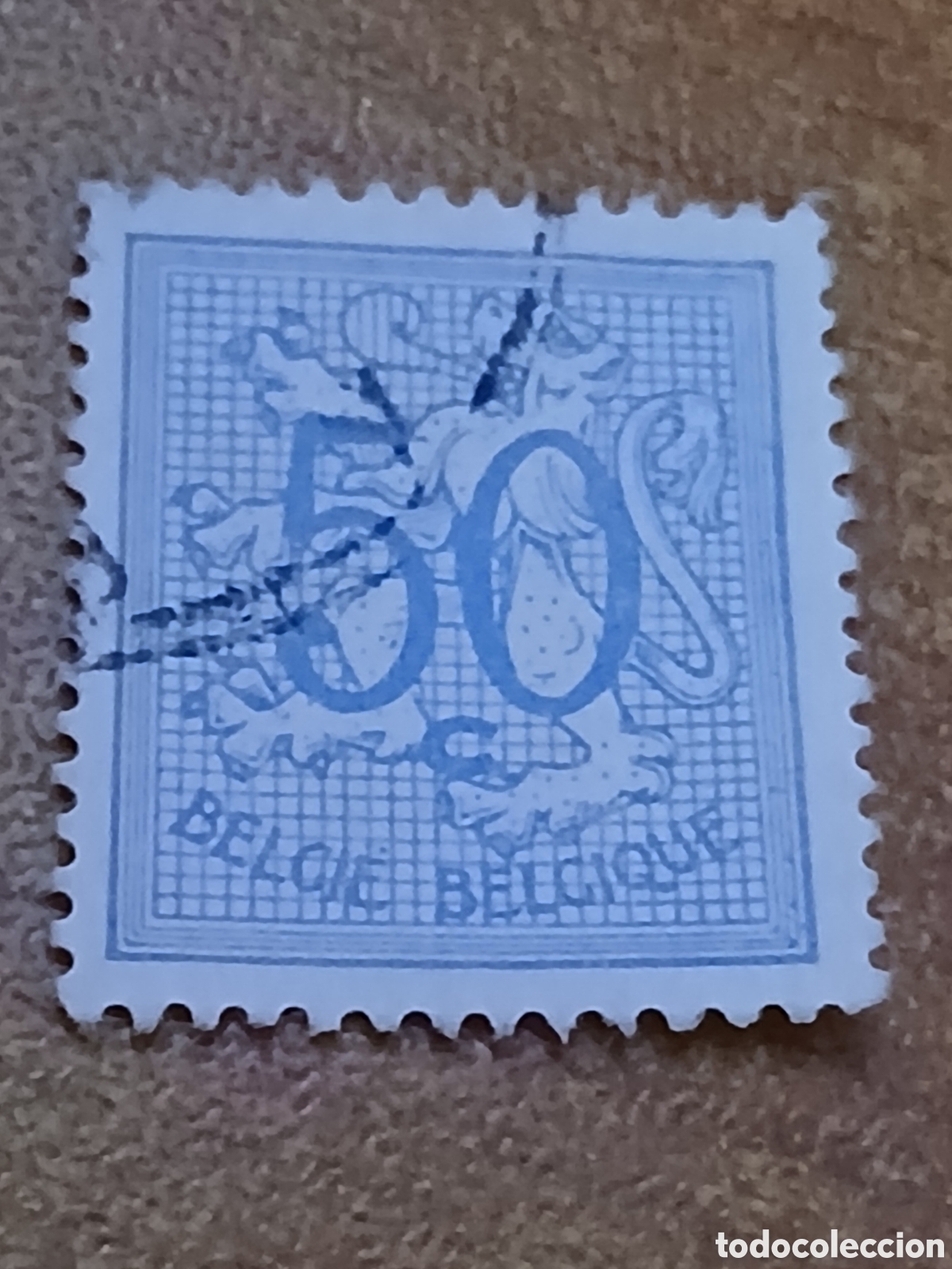 Sellos: Sello B&eacute;lgica 1.951 Le&oacute;n Heraldico