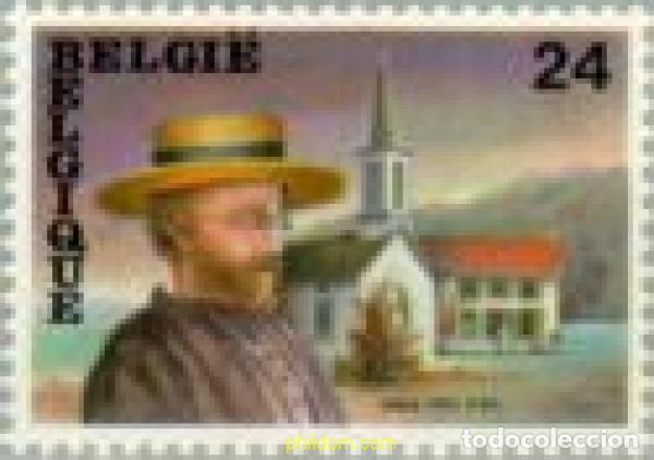 Sellos: 407432 MNH BELGICA 1989 CENTENARIO DE LA MUERTE DEL PADRE DAMIAN