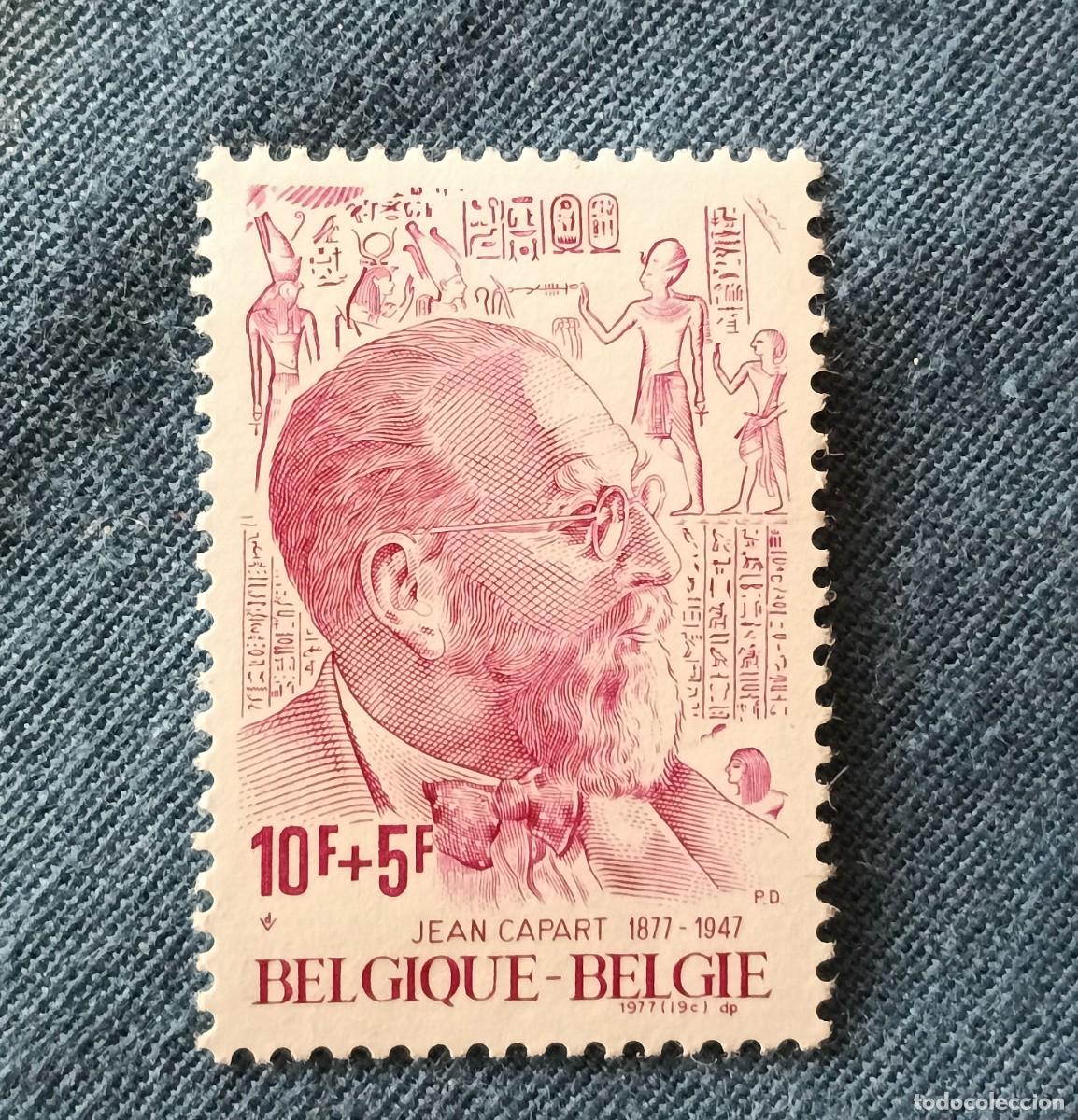 Sellos: El egipt&oacute;logo Jean Capart. B&eacute;lgica. Inspir&oacute; el profesor Bergamotte de Tint&iacute;n. La 7 bolas de cristal
