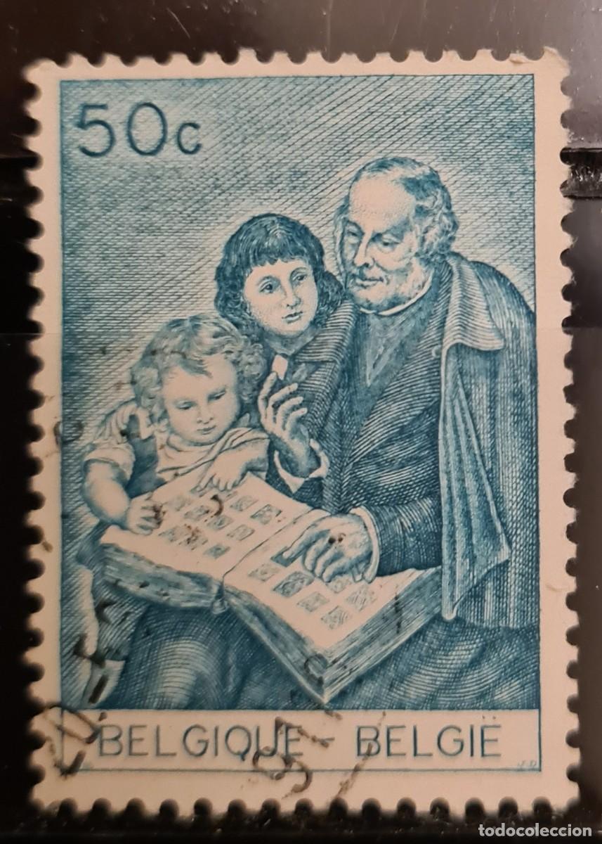 Sellos: Sello usado de B&eacute;lgica 1965: Filatelia de la juventud