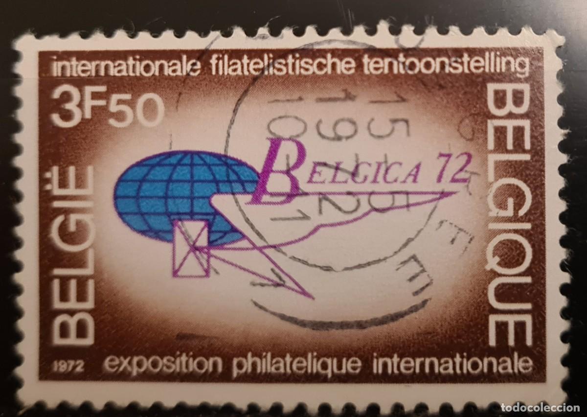 Sellos: Sello de B&eacute;lgica 1972: Exposici&oacute;n filat&eacute;lica internacional &rdquo;B&eacute;lgica'72&rdquo;
