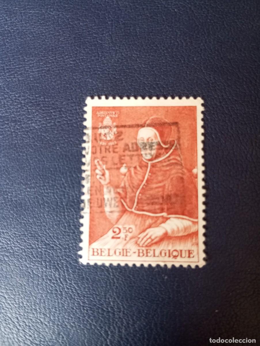Sellos: B&Eacute;LGICA, 1959, PAPA ADRIANO VI, YT 1109