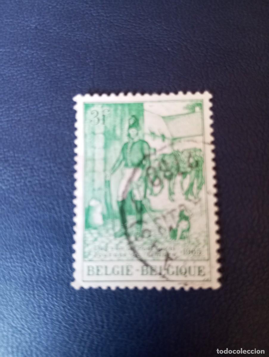 Sellos: B&Eacute;LGICA, 1965, D&Iacute;A DEL SELLO, YT 1328