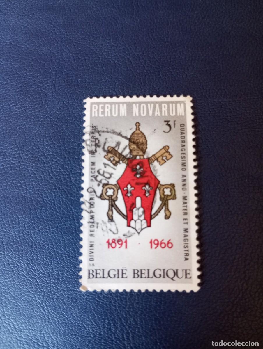 Sellos: B&Eacute;LGICA, 1965, ESCUDO PAPAL, YT 1362