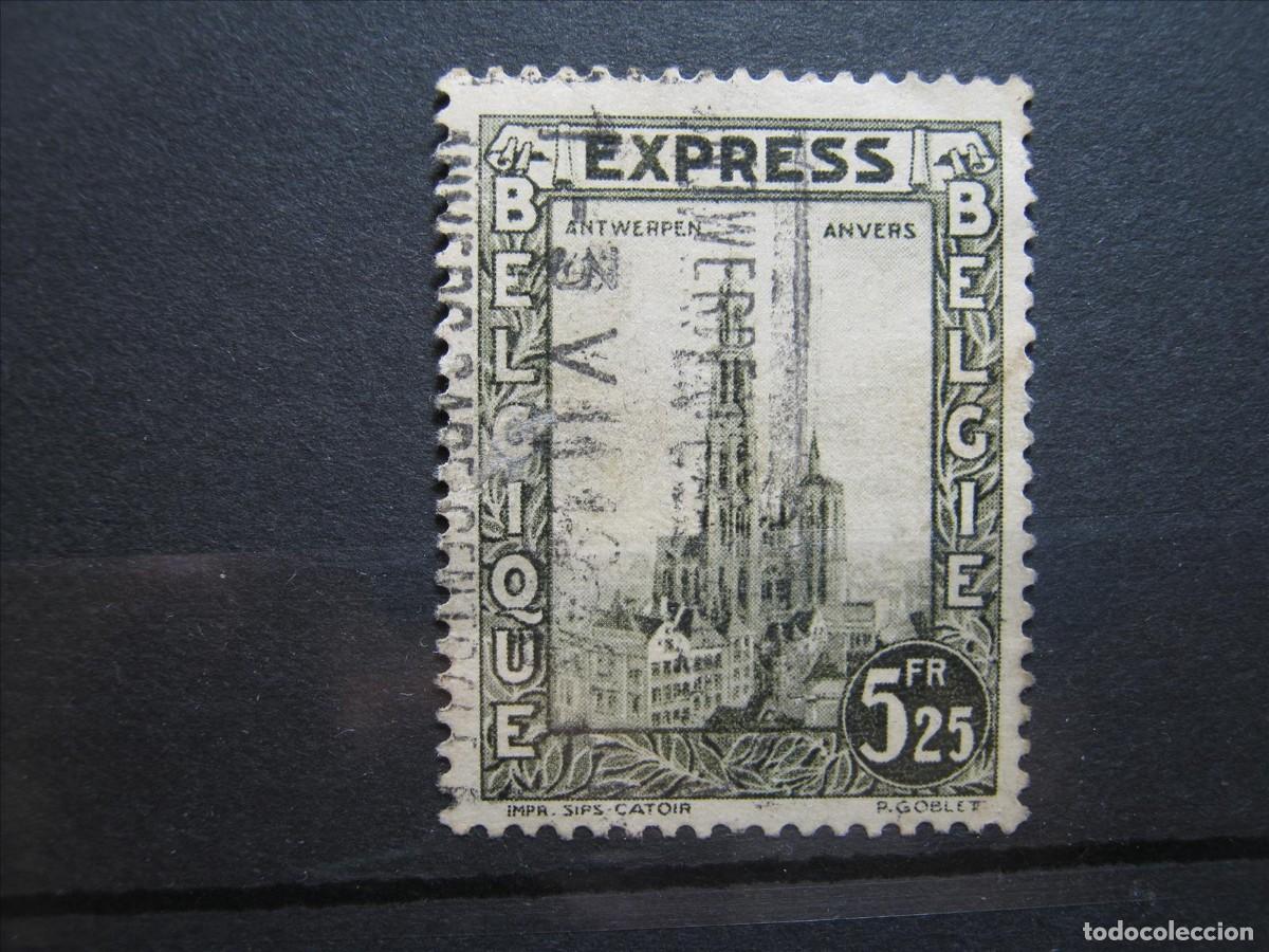 Sellos: B&Eacute;LGICA 1929 EXPRESO YVERT 5 USADO PERFECTO.