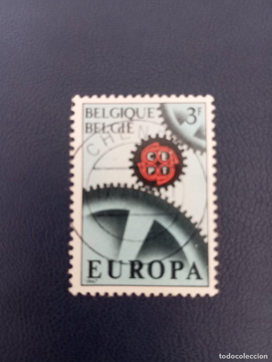 Sellos: B&Eacute;LGICA, 1967, EUROPA, YT 1415