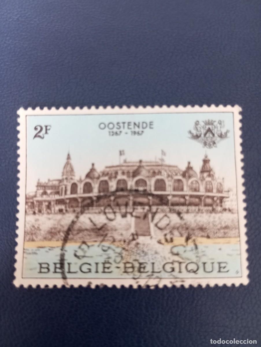 Sellos: B&Eacute;LGICA, 1967, EL VIEJO KURSAAL, OSTENDE, YT 1418
