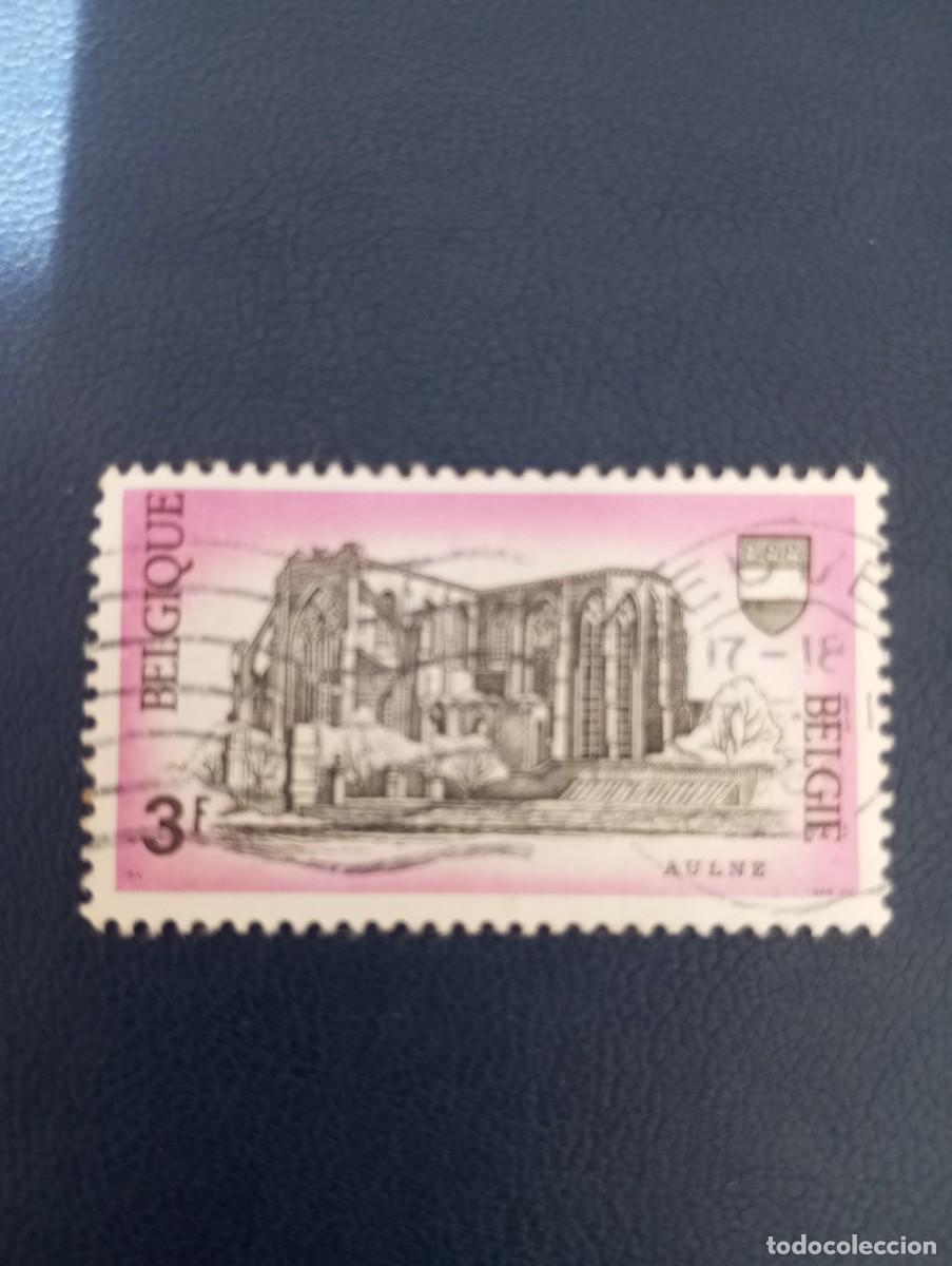 Sellos: B&Eacute;LGICA, 1969, ABADIA DE AULNE, YT 1483
