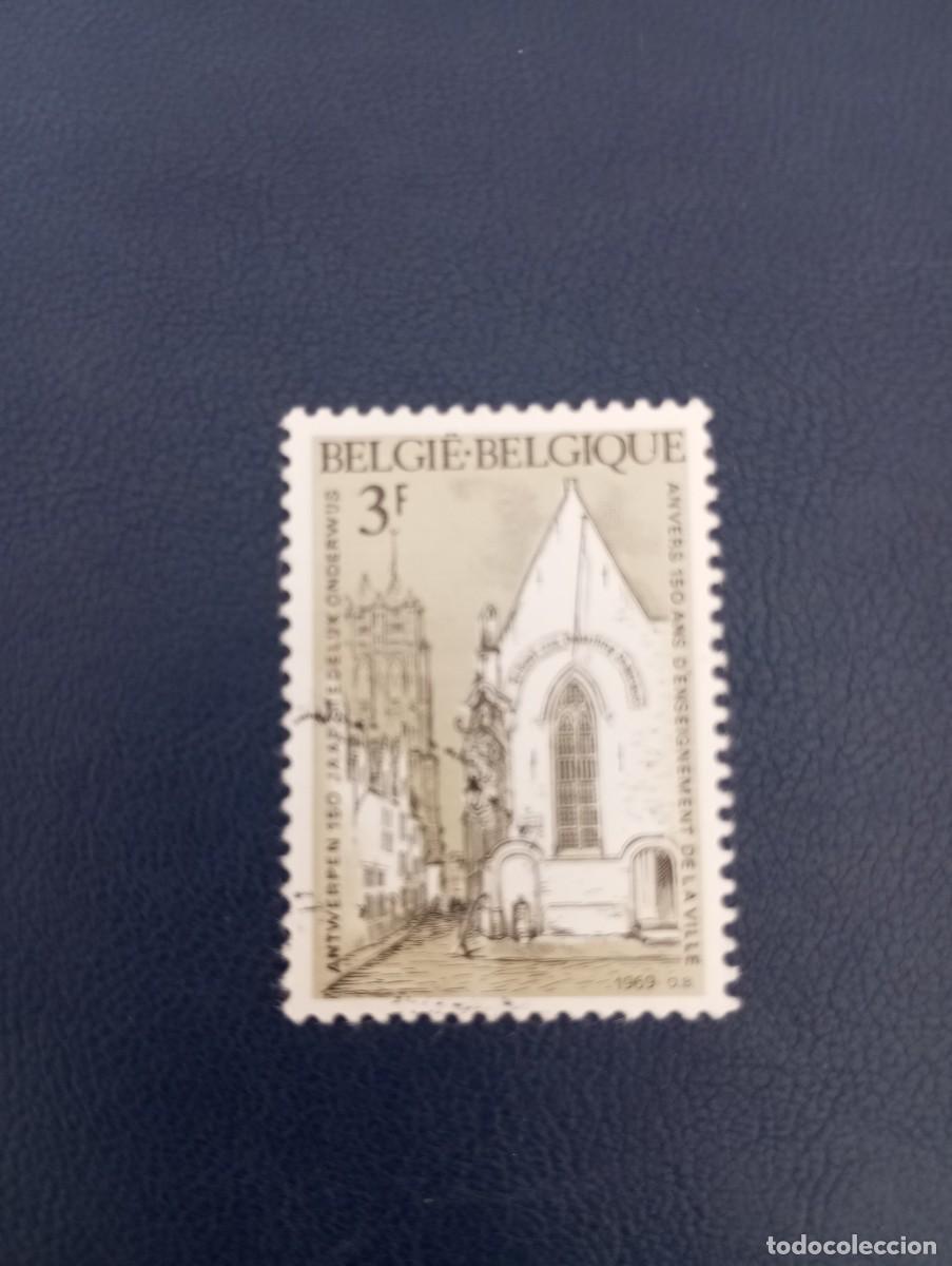 Sellos: B&Eacute;LGICA, 1969, CAPILLA DE SANTIAGO, YT 1487