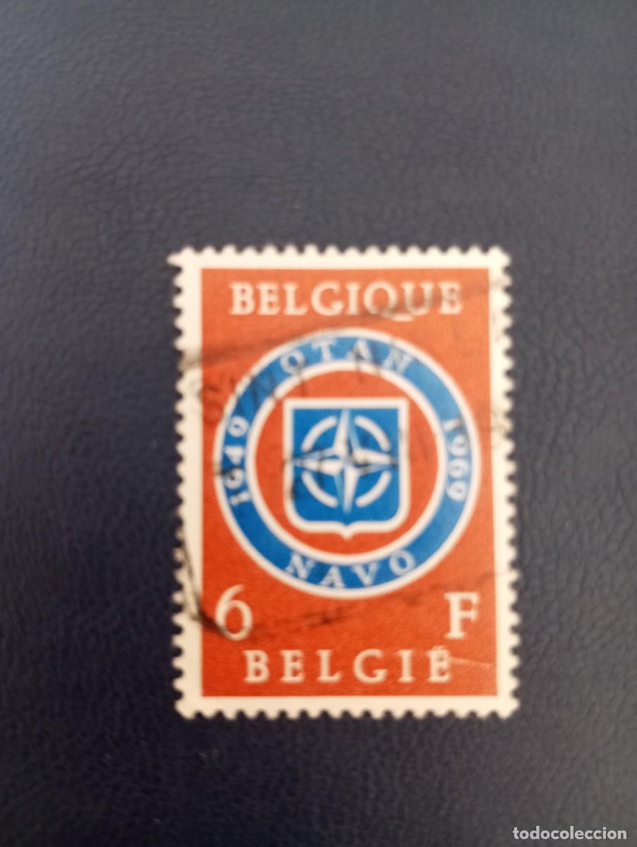 Sellos: B&Eacute;LGICA, 1969, OTAN, YT 1496