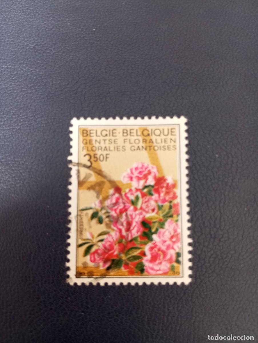 Sellos: B&Eacute;LGICA, 1970, FLORES, AZALEAS, YT 1525