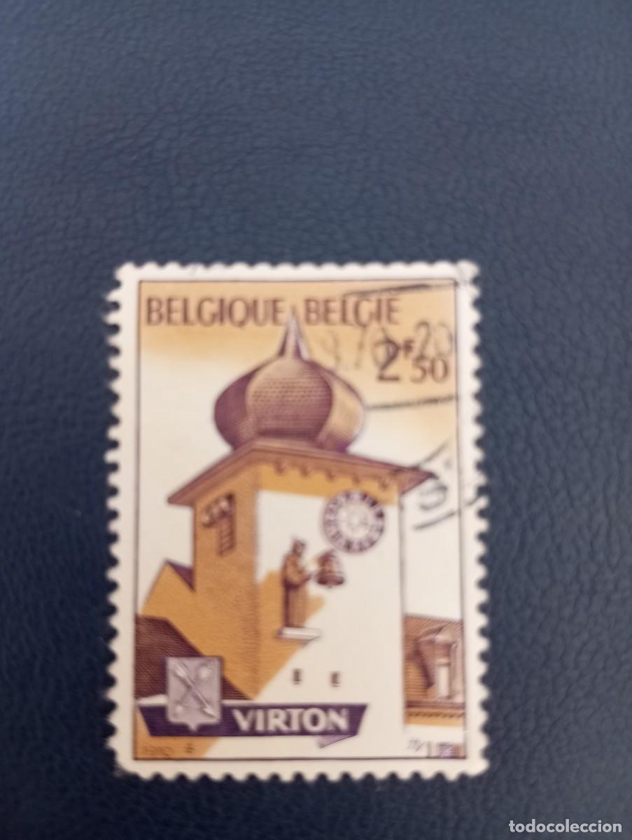 Sellos: B&Eacute;LGICA, 1970, TORRE VIRTON, YT 1537