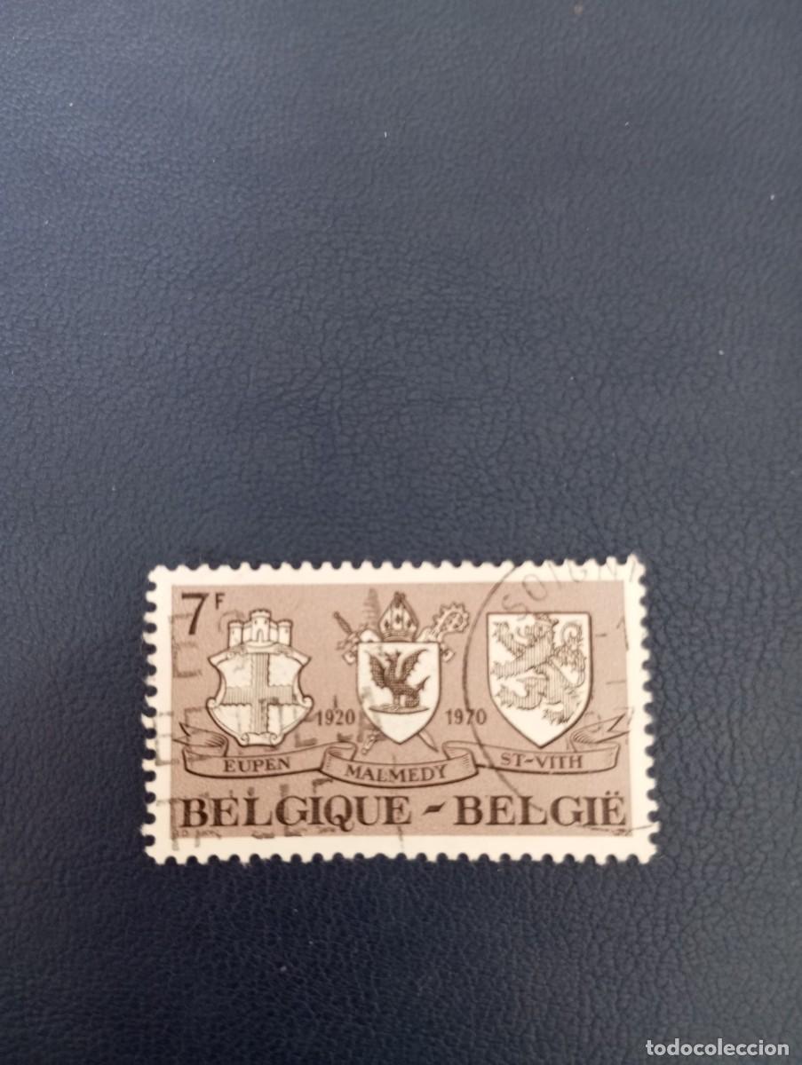 Sellos: B&Eacute;LGICA, 1970, ESCUDOS, YT 1566
