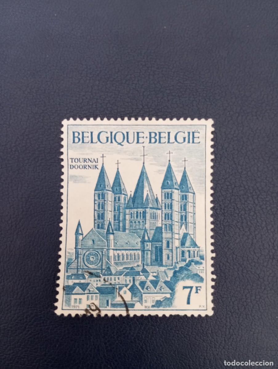 Sellos: B&Eacute;LGICA, 1970, CATEDRAL DE TOURNAY, YT 1570