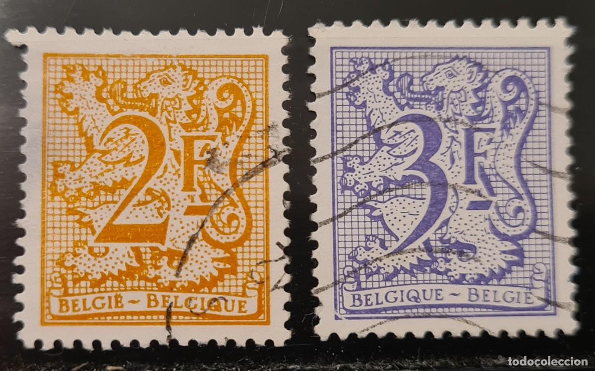 Sellos: Serie de sellos usados de B&eacute;lgica 1978