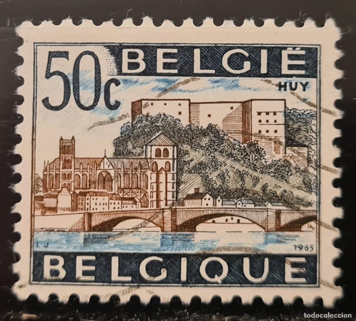 Sellos: Sello usado de B&eacute;lgica 1965: turismo