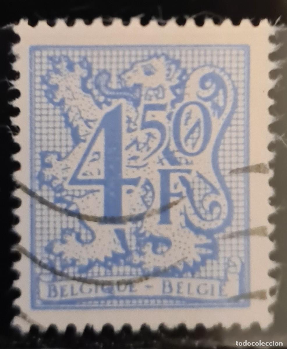 Sellos: Sello usado de B&eacute;lgica 1974
