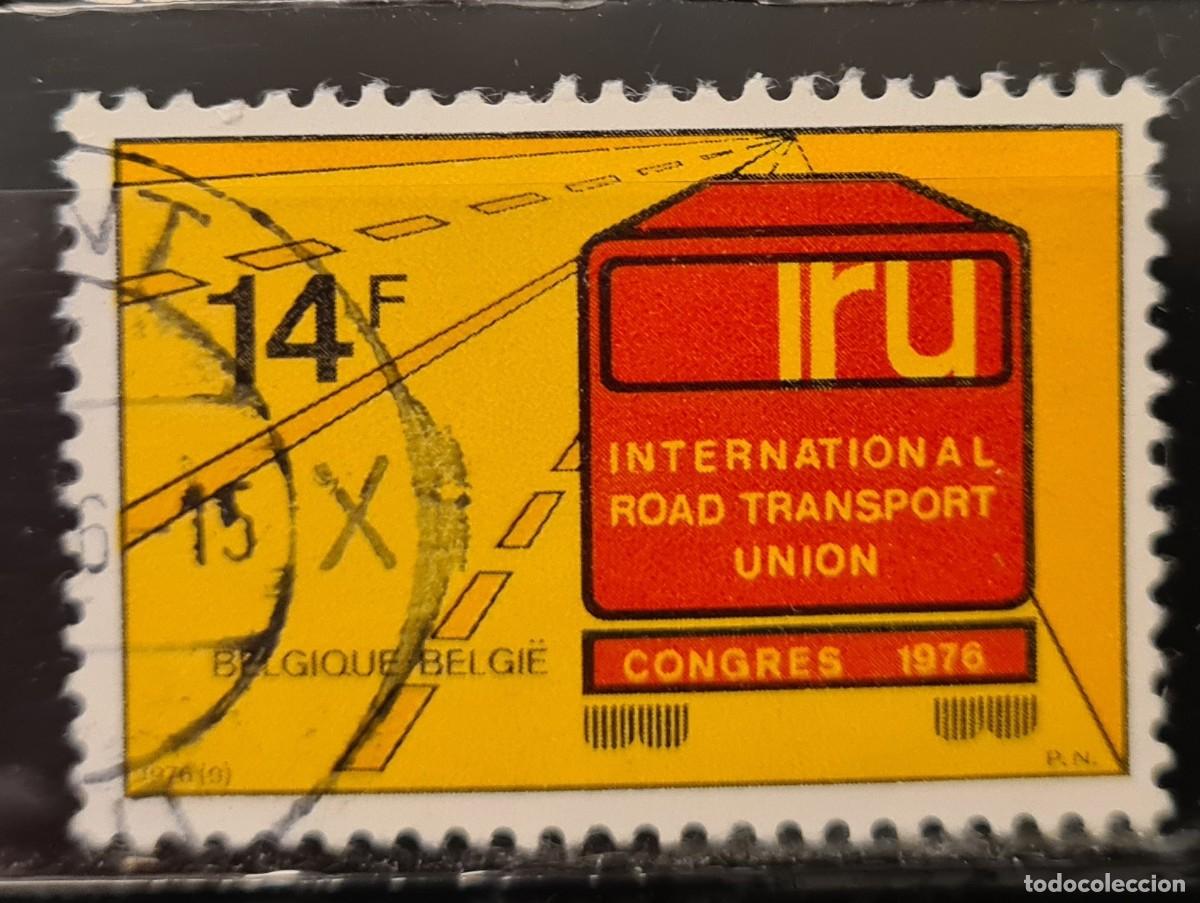 Sellos: Sello usado de B&eacute;lgica 1976: XV Congreso del IRU