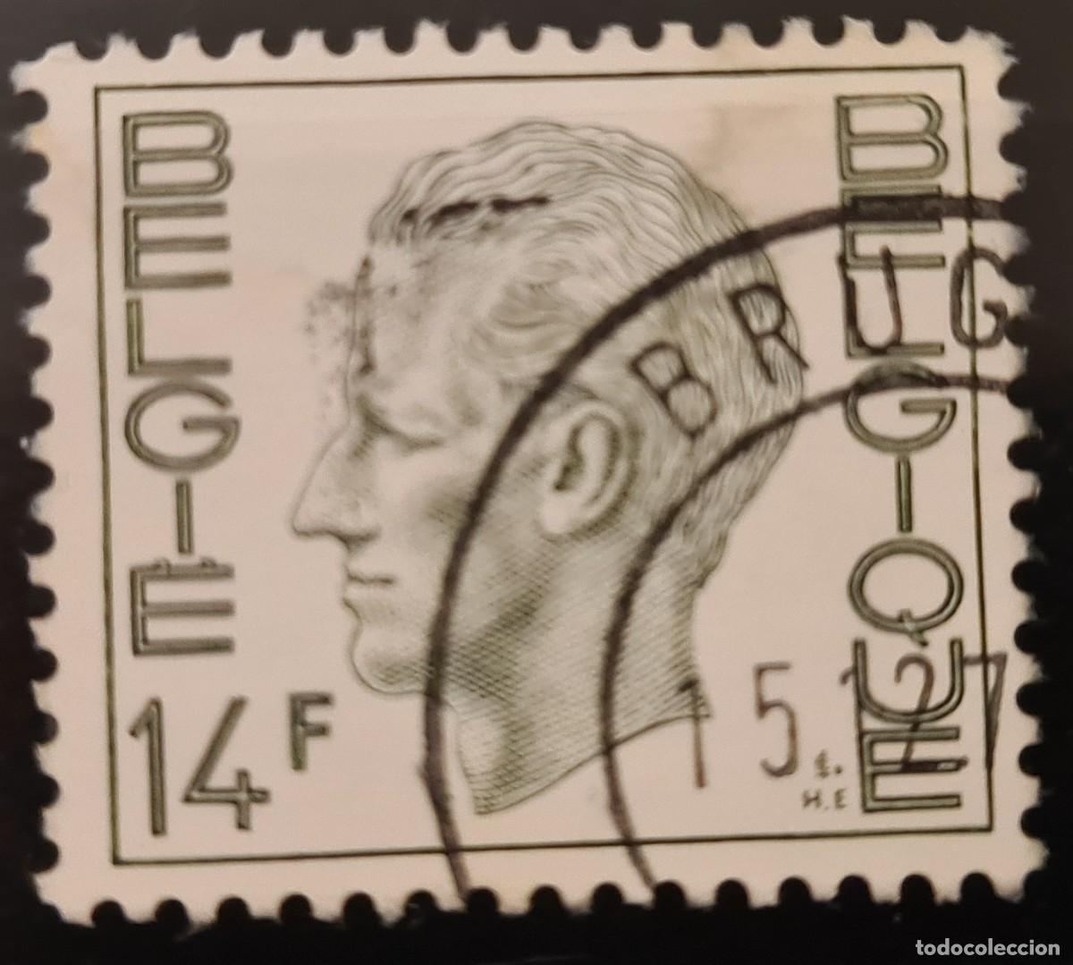 Francobolli: Sello usado de B&eacute;lgica 1976