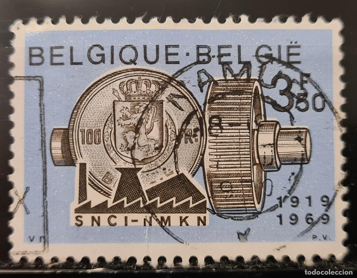Sellos: Sello usado de B&eacute;lgica 1969: Sociedad Nacional de cr&eacute;dito a la industria