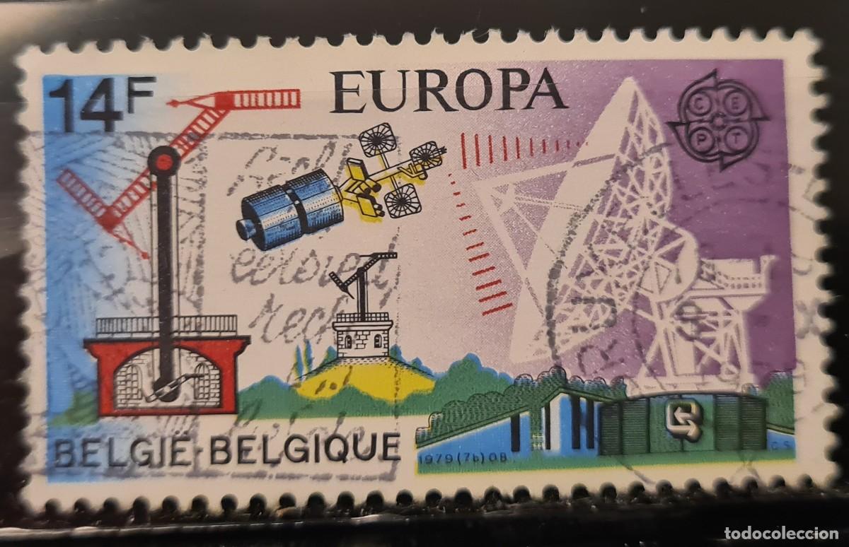 Sellos: Sello usado de B&eacute;lgica 1979: Europa