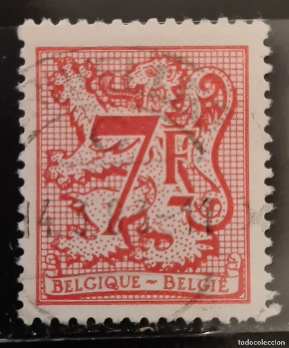 Sellos: Sello usado de B&eacute;lgica 1982