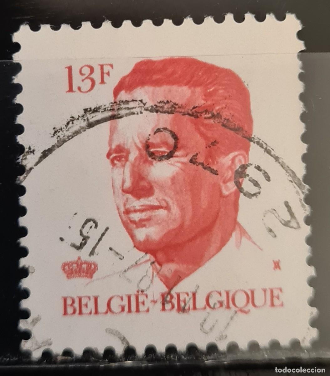 Sellos: Sello usado de B&eacute;lgica 1986