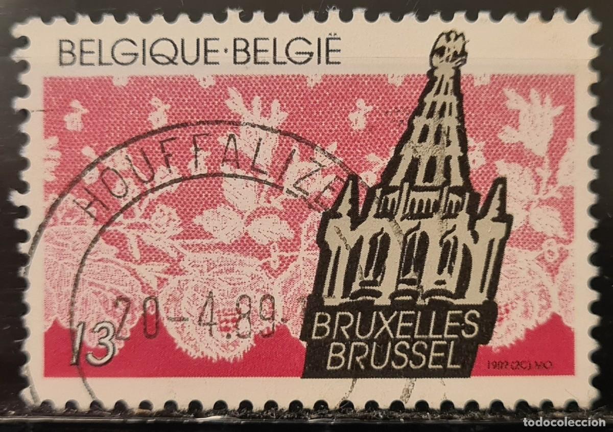 Sellos: Sello usado de B&eacute;lgica 1989