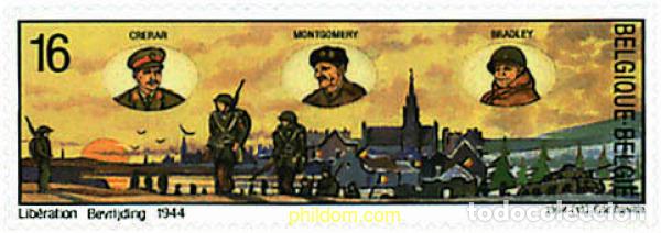 Sellos: 86095 MNH BELGICA 1994 50 ANIVERSARIO DE LA LIBERACION