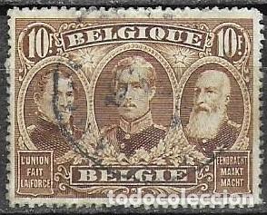 Sellos: SELLO USADO DE BELGICA 1915, YT 149
