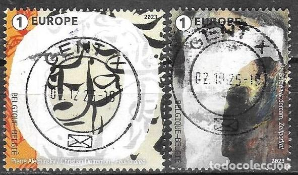 Sellos: SELLOS USADOS DE BELGICA 2023, YT 5179 + 5181