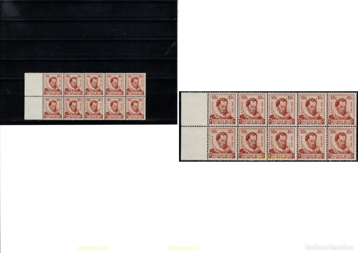 Sellos: 774212 MNH BELGICA 1942 ANTITUBERCULOSIS. SABIOS