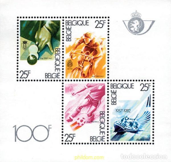 Sellos: 84689 MNH BELGICA 1982 DEPORTES