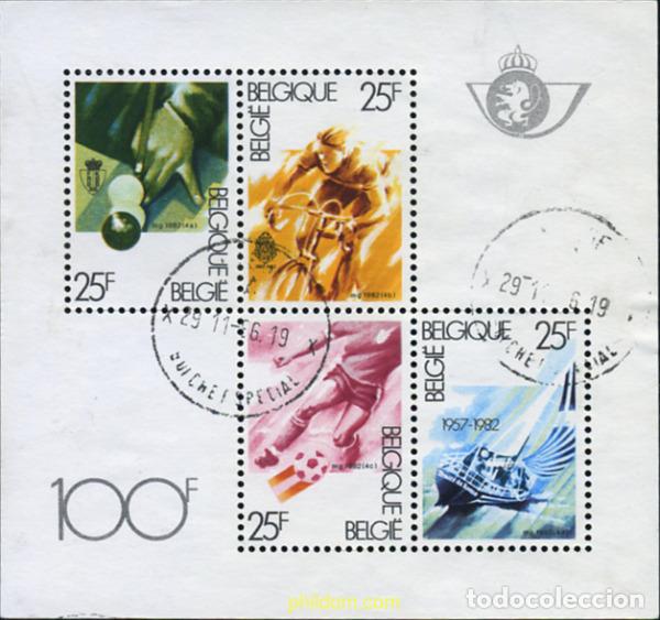 Sellos: 370617 USED BELGICA 1982 DEPORTES