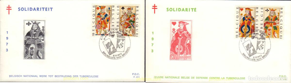 Timbres: 376837 MNH BELGICA 1973 NAIPES