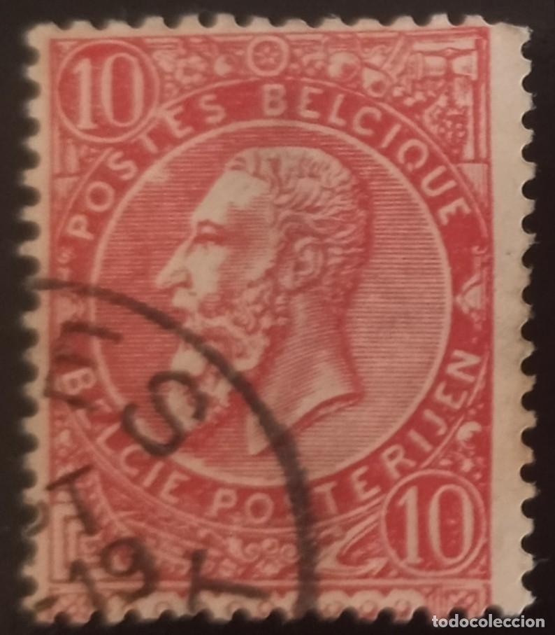 Sellos: B&Eacute;LGICA 1897 -1900 Leopoldo II. USADO.