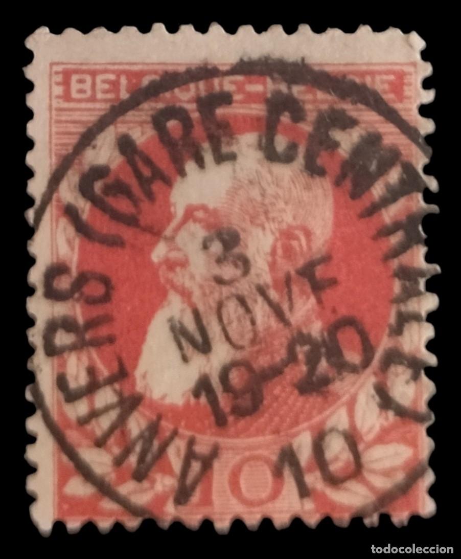 Sellos: B&Eacute;LGICA 1905 Leopoldo II. USADO.