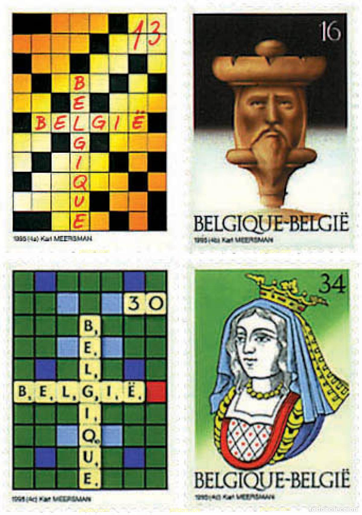 Sellos: 86098 MNH BELGICA 1995 JUEGOS Y OCIO