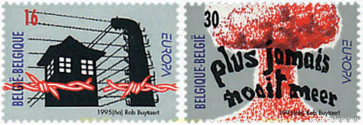 Sellos: 85979 MNH BELGICA 1995 EUROPA CEPT. PAZ Y LIBERTAD