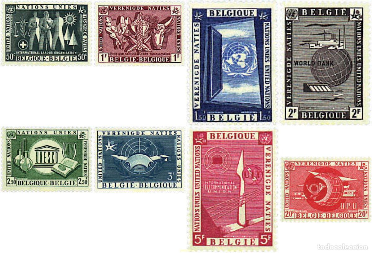 Sellos: 588034 MNH BELGICA 1958 EXPOSICION UNIVERSAL DE BRUSELAS