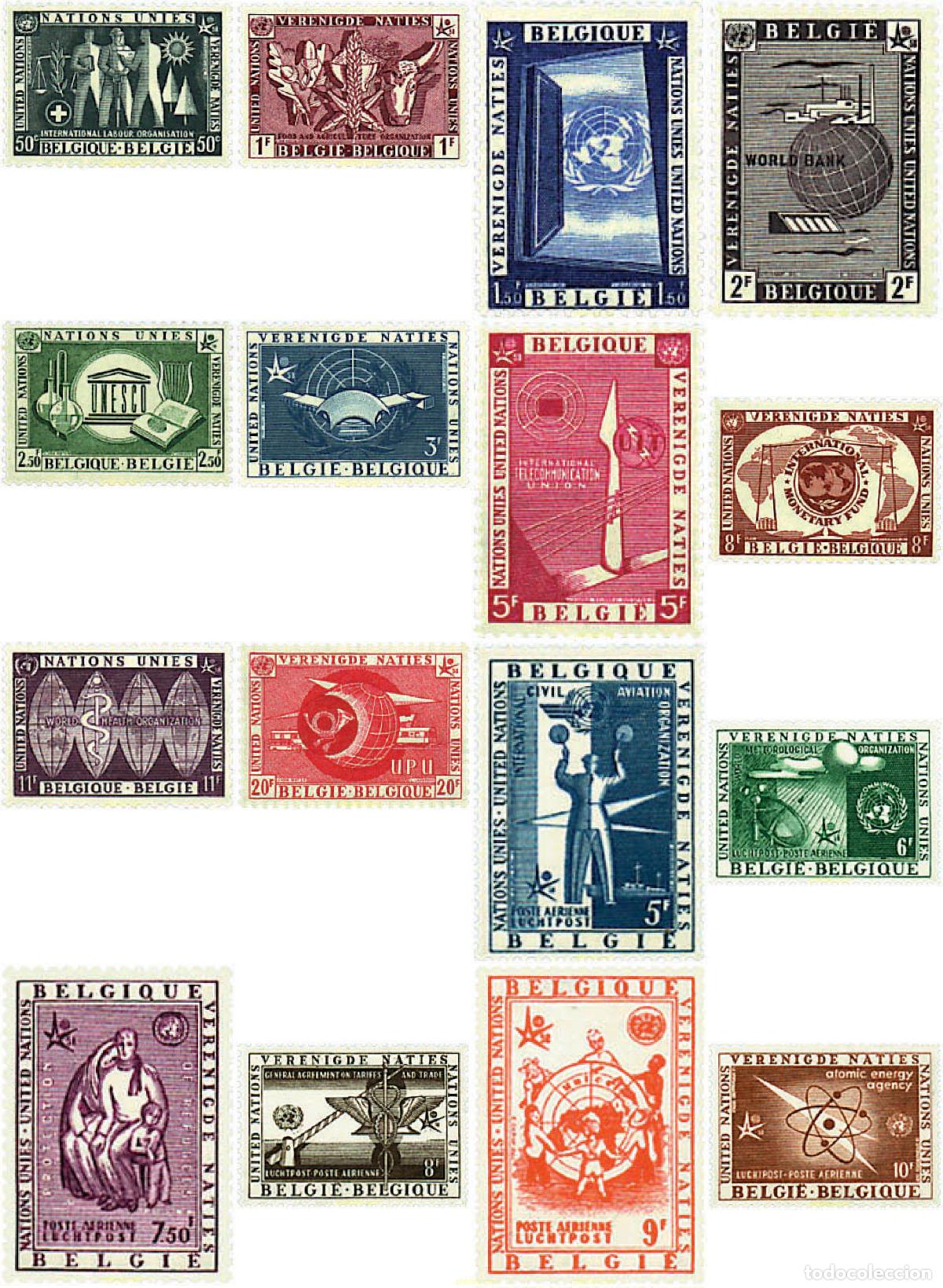 Sellos: 628858 MNH BELGICA 1958 EXPOSICION UNIVERSAL DE BRUSELAS