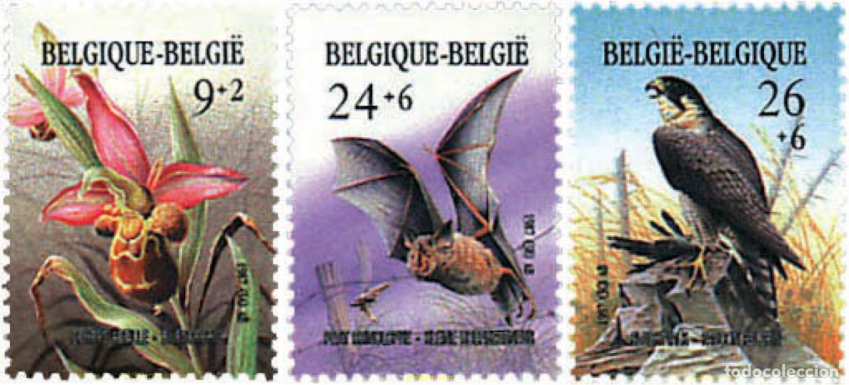 Sellos: 97127 MNH BELGICA 1987 A&Ntilde;O EUROPEO DEL MEDIO AMBIENTE