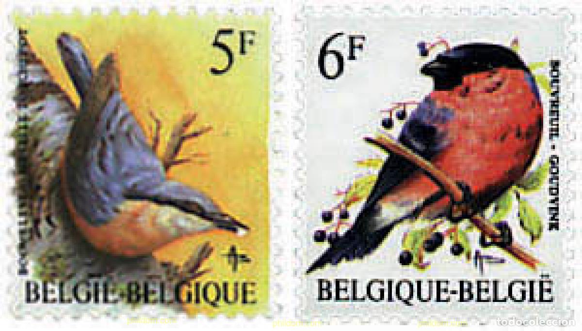 Sellos: 84914 MNH BELGICA 1988 AVES