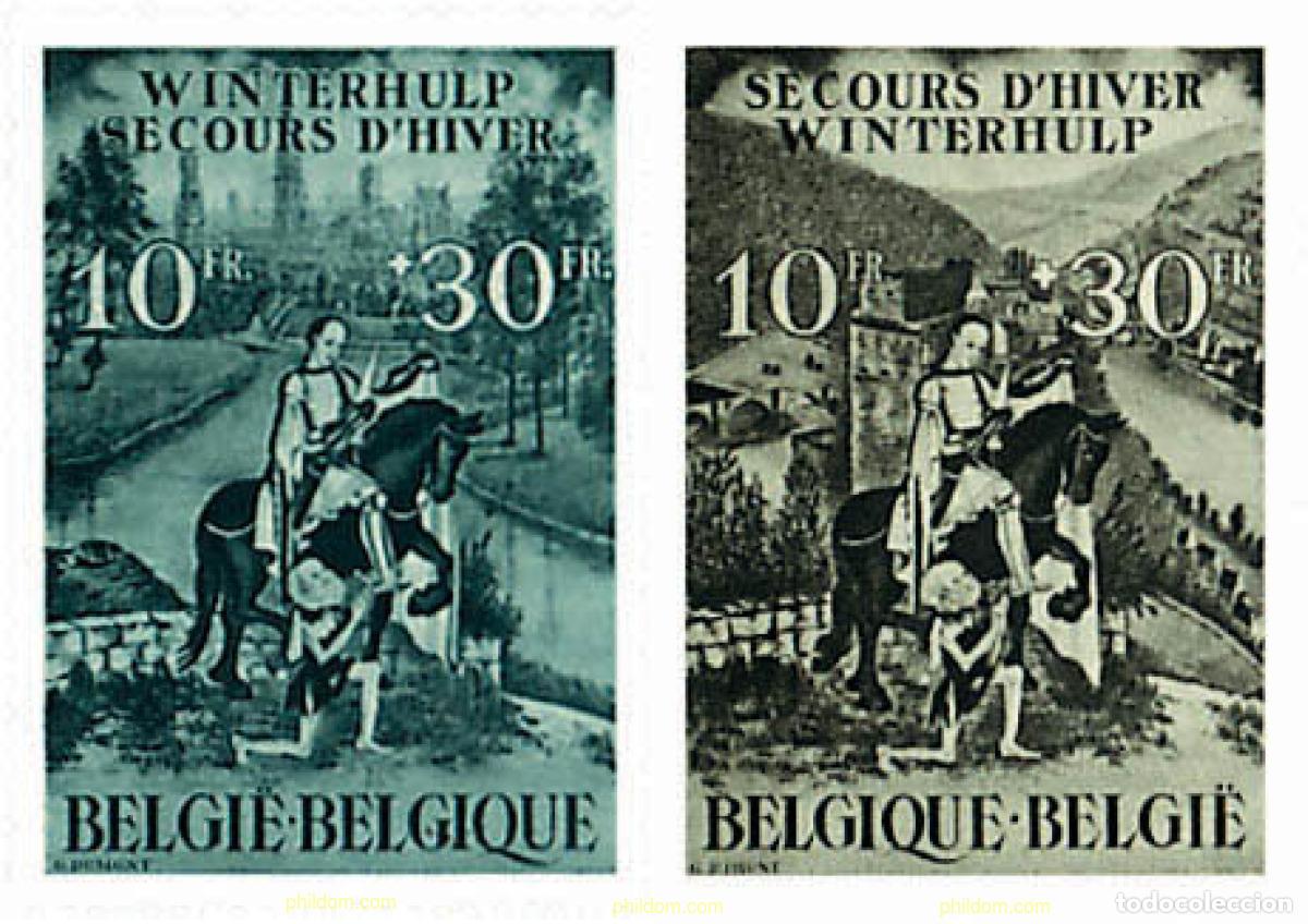 Sellos: 86899 MNH BELGICA 1944 AUXILIOS DE INVIERNO. SAN MARTIN