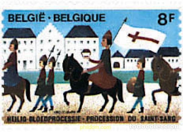 Sellos: 84716 MNH BELGICA 1983 PROCESION DE LA SANTA SANGRE EN BRUJAS